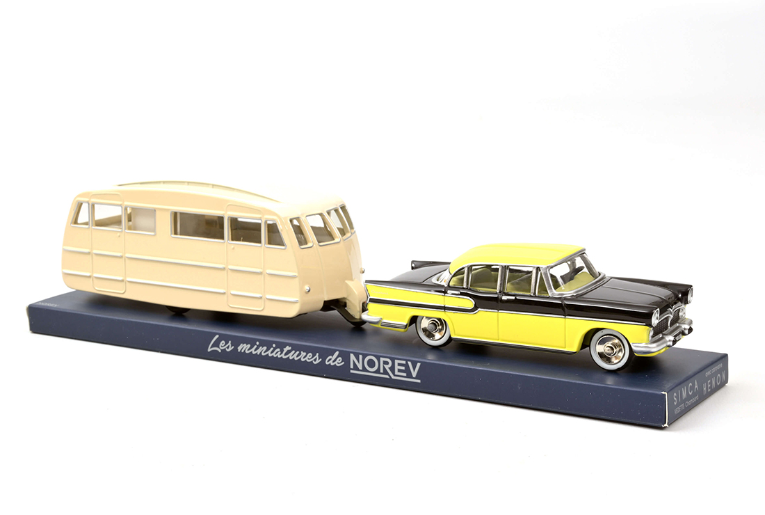Simca Chambord (1958) & Caravane Hénon